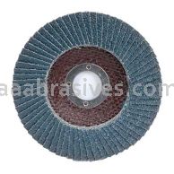 4-1/2 x 7/8 24 Grit Merit Type 27 Zirc Powerflex Flap Discs