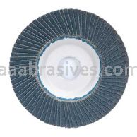 4-1/2 x 7/8 80 Grit Merit Type 27 Zirc Powerflex Flap Discs