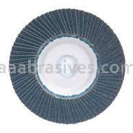 7 x 7/8 36 Merit Type 27 Aluminum Plate Zirc Powerflex Flap Discs