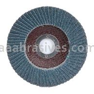 4-1/2 x 5/8-11 80 Grit Merit Type 27 Alo Powerflex Flap Discs
