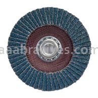 7 x 5/8-11 40 Grit Merit Type 27 High Density Zirc Powerflex Flap Discs