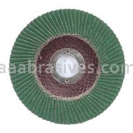 5 x 7/8 60 Grit Merit Premium Zirconia Plus Type 29 R801 Powerflex Flap Discs