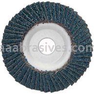 5 x 7/8 120 Grit Merit Type 29 Zirc Powerflex Flap Discs