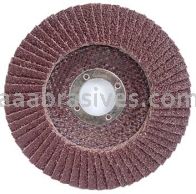 4 x 5/8 120 Grit Merit Type 29 Alo Powerflex Flap Discs