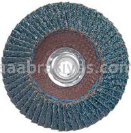 4-1/2 x 5/8-11 120 Grit Merit Type 29 Zirc Powerflex Flap Discs