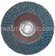 5 x 5/8-11 40 Merit Type 29 Fiberglass Plate Zirc Powerflex Flap Discs