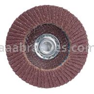 4-1/2 x 5/8-11 36 Grit Merit Type 29 Fiberglass Plate Alo Flap Discs
