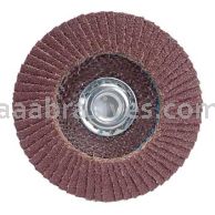 5 x 5/8-11 120 Grit Merit Type 29 Alo Powerflex Flap Discs