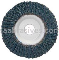 7 x 7/8 24 Grit Merit Type 29 Zirc Powerflex Flap Discs