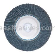 5 x 7/8 120 Grit Merit Type 27 Zirc Powerflex Flap Discs