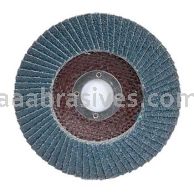 5 x 7/8 120 Merit Type 27 Fiberglass Plate Zirc Powerflex Flap Discs