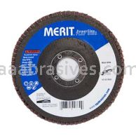 5 x 7/8 40 Merit Type 27 Fiberglass Plate Alo Powerflex Flap Discs