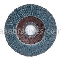 7 x 5/8-11 80 Grit Merit Type 27 Alo Powerflex Flap Discs