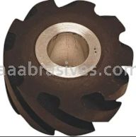 Dynabrade 11649 Contact Wheel 2" Dia. x 1" W x 5/8" I.D. Standard Face 70 Duro Rubber
