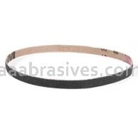 AA Abrasives 3/8 x 13 Coated Abrasive Belt 80 Grit Silicon Carbide