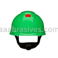3M&trade; 7100239994 SecureFit&trade; Hard Hat H-704SFR-UV Green 4-Pt Pressure Diffusion Ratchet Suspension W/ Uvicator