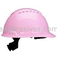 3M&trade; 7100240026 SecureFit&trade; Hard Hat H-713SFV-UV Pink Vented 4-Pt Pressure Diffusion Ratchet Suspension W/ Uvicator