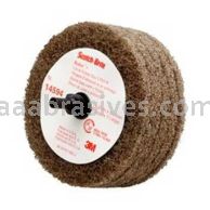 3M&trade; 7000120704 3 x 1-1/4 A/O MED C5-ZR Scotch-Brite&trade; Roloc&trade;+ D5 Cut and Polish Disc