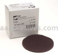 3M&trade; 7000120838 6" 07467 A/O Very Fine Scotch-Brite&trade; Scuffing Disc