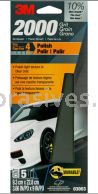 3M&trade; 7100100325 3-2/3 x 9 2000 Grit Wetordry&trade; Sandpaper 03003