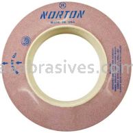 Norton 66253490783 20 x 8 x 12 55A80-LVS Type 01 Centerless Straight Wheel