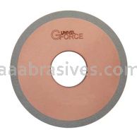 Norton Abrasives 60157663909 4 x 1/2 x 1-1/4 AD320-UP061 G-Force Type 1A1 Diamond Fluting Wheel