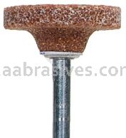 Norton W200 3/4 x 1/8 Gemini 38A M/I2 1/8 x 1-1/2 Vitrified Bond Mounted Points - W Shapes