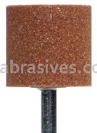 Norton W230 1-1/4 x 1-1/4 Gemini 38A M/N4 1/4 x 1-1/2 Vitrified Bond Mounted Points