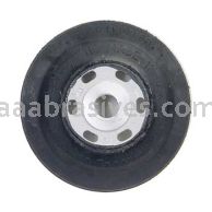 Norton 63642504872 4-1/2" Medium Rubber Air-Cooled No-Nose Back-up Pads
