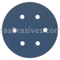 6” PSA Medium Tapered Back-Up Pad w/ 6 Vacuum Holes