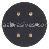 6” Hook & Loop Medium Tapered Back-Up Pad w/ 6 vacuum holes