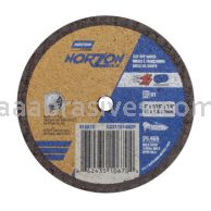 Norton 3 x 1/16 x 1/4 Norzon Plus D Sides Reinforced Type 01 Straight Wheels