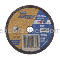 Norton 3 x 1/8 x 3/8 Norzon Plus D Sides Reinforced Type 01 Straight Wheels