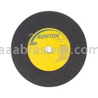 Norton 4 x 1/16 x 3/8 U57A364-TB65N/D Sides Reinforced Type 01 Straight Wheels