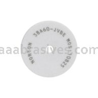 Norton 3 x 1/2 x 3/8 38A60-JVBE Type 01 Straight Wheels