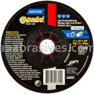 Norton Abrasives 66243529721 4 x 1/8 x 5/8 Norton Gemini Flexible A36 Mini Disc Type 27 Depressed Center Wheels