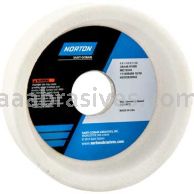 Norton 5 x 1-1/2 x 1-1/4 38A46-KVBE ME19243 Type 06 Straight Cup Wheels