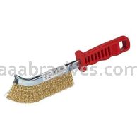 Norton Plastic Scratch Brush/Carbon Steel//Hand Brushes - For Steel