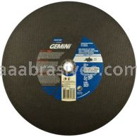 Norton 14 x 1/8 x 1"/20mm Metal Heavy Duty High Speed Reinforced Type 01 Straight Wheels