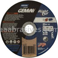 Norton 6x.045x7/8 Gemini RightCut Type 01 Straight Wheels