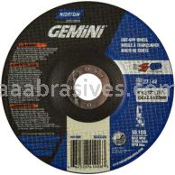 Norton Abrasives 66252841906 6 x 3/32 x 7/8 Norton Gemini Type 27 Depressed Center Wheels