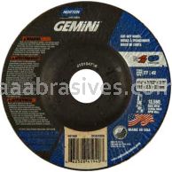 Norton Abrasives 66252841940 4-1/2 x 3/32 x 7/8 Norton Gemini Type 27 Depressed Center Wheels