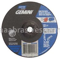 Norton Abrasives 66252842016 4 x 1/8 x 3/8 Norton Gemini Mini Disc Type 27 Depressed Center Wheels
