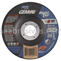 Norton Abrasives 66252842026 4-1/2 x .045 x 7/8 Norton Gemini RightCut Type 27 Depressed Center Wheels