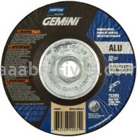 Norton Abrasives 66252842031 4-1/2 x 1/4 x 5/8-11 Norton Gemini Aluminum 46 Type 27 Depressed Center Wheels