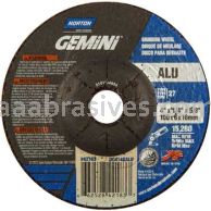 Norton Abrasives 66252842183 4 x 1/4 x 5/8 Norton Gemini Aluminum 46 Mini Disc Type 27 Depressed Center Wheels