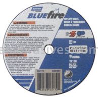 Norton Abrasives 66252843172 4 x 1/8 x 3/8 Norton BlueFire D Sides Reinforced Type 01 Straight Wheels