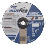 Norton Abrasives 66252843186 9 x 1/8 x 7/8 Norton BlueFire Fastcut   Type 27 Depressed Center Wheels