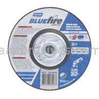Norton Abrasives 66252843197 5 x 1/4 x 5/8-11 Norton BlueFire Fastcut Type 27 Depressed Center Wheels