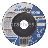 Norton Abrasives 66252843205 4-1/2 x 1/4 x 7/8 Norton BlueFire Foundry Type 27 Depressed Center Wheels